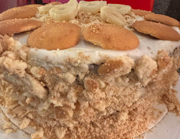 🍌 Banana Pudding Cake