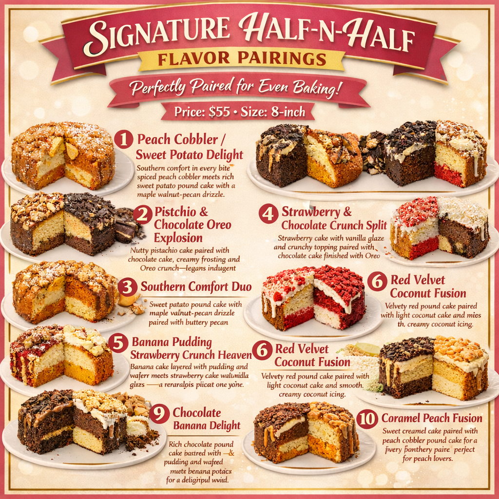 Signature Half-n-Half Flavor Pairings